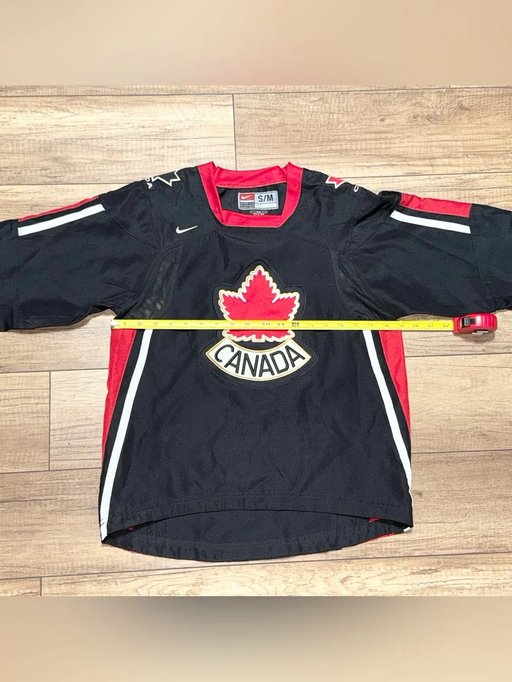 Vintage Nike Team Canada Hockey Olympics Breathable Stitched Jersey Adult S/M